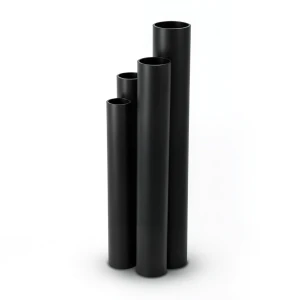 أنابيب HDPE الجودة ضغط 20 بار قطر خارجي 315 مم سمك 52.3 مم لون أسود