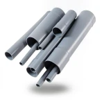 مواسير UPVC مقاس 1 إنش سمك 1.52 مم لون رمادي