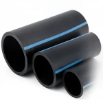 أنابيب HDPE الوطني لشبكات المياه الغير مضغوطة  ضغط 4 بار قطر خارجي 140 مم سمك 2.8 مم لون اسود