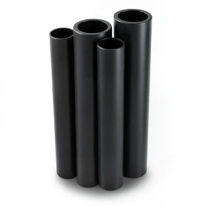 مواسير HDPE PE 80 ضغط 16 بار قطر 225 مم سمك 25.2 مم لون أسود