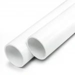 مواسير UPVC الوطني ضغط 10 بار  قطر خارجي 160 مم سمك 6.2 مم لون أبيض