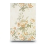 Floral Wallpaper 10 m x 0.70 m Pale Beige, Model 13019