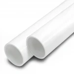 مواسير UPVC الوطني ضغط 10 بار  قطر خارجي 180 مم سمك 6.9 مم لون أبيض