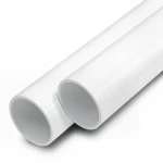مواسير UPVC الوطني ضغط 10 بار  قطر خارجي 200 مم سمك 7.7 مم لون أبيض