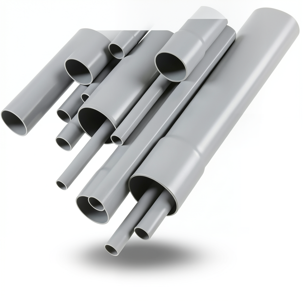 UPVC Pipes Size 2 ½ Inch Thickness 2.79 mm Gray Color