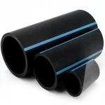 أنابيب HDPE الوطني لشبكات المياه الغير مضغوطة  ضغط 4 بار قطر خارجي 250 مم سمك 4.9 مم لون اسود
