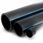 أنابيب HDPE الوطني لشبكات المياه الغير مضغوطة  ضغط 4 بار قطر خارجي 110 مم سمك 2.2 مم لون اسود