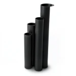 HDPE Pipes 16 Bar Pressure 20 mm Diameter 2.8 mm Thickness Black
