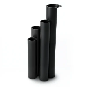 مواسير HDPE ضغط 16 بار قطر خارجي 20 مم سمك 2.8 مم لون أسود