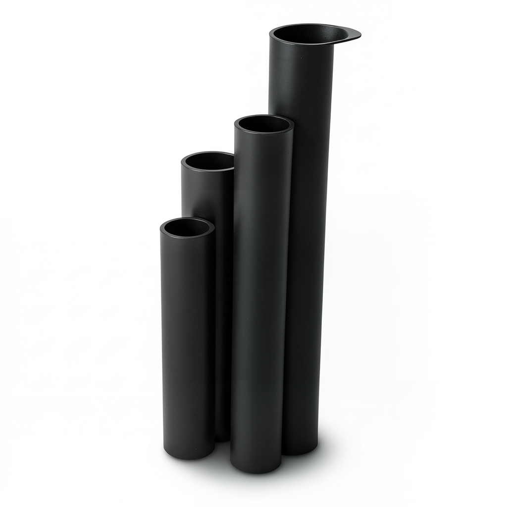 HDPE Pipes 16 Bar Pressure 20 mm Diameter 2.8 mm Thickness Black