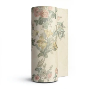 Rose Wallpaper 10 m x 0.70 m Beige, Model 13018