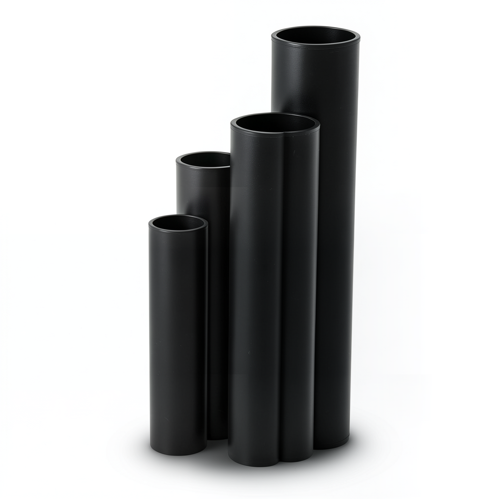 HDPE Pipes SDR 5 Outside Diameter 32 mm Thickness 6.5 mm Black