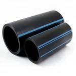 أنابيب HDPE الوطني لشبكات المياه الغير مضغوطة  ضغط 4 بار قطر خارجي 180 مم سمك 3.6 مم لون اسود