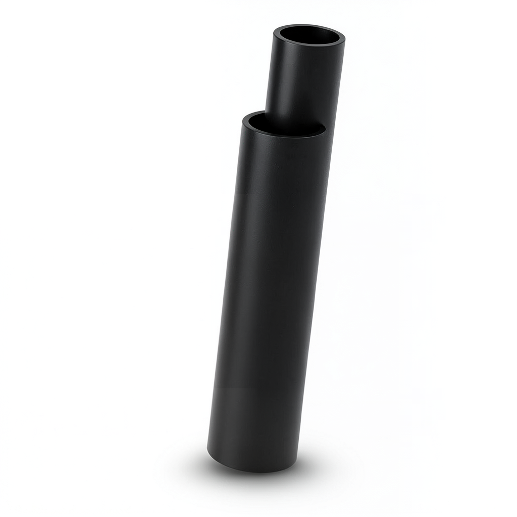 مواسير HDPE ضغط 16 بار قطر خارجي 25 مم سمك 3.5 مم لون أسود