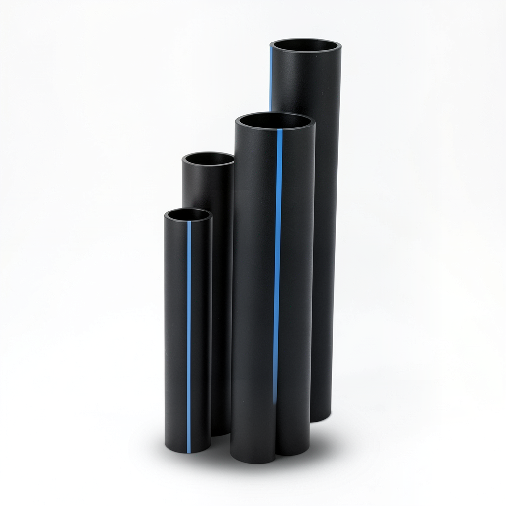 HDPE Pipes SDR 5 Outside Diameter 40 mm Thickness 8.1 mm Black