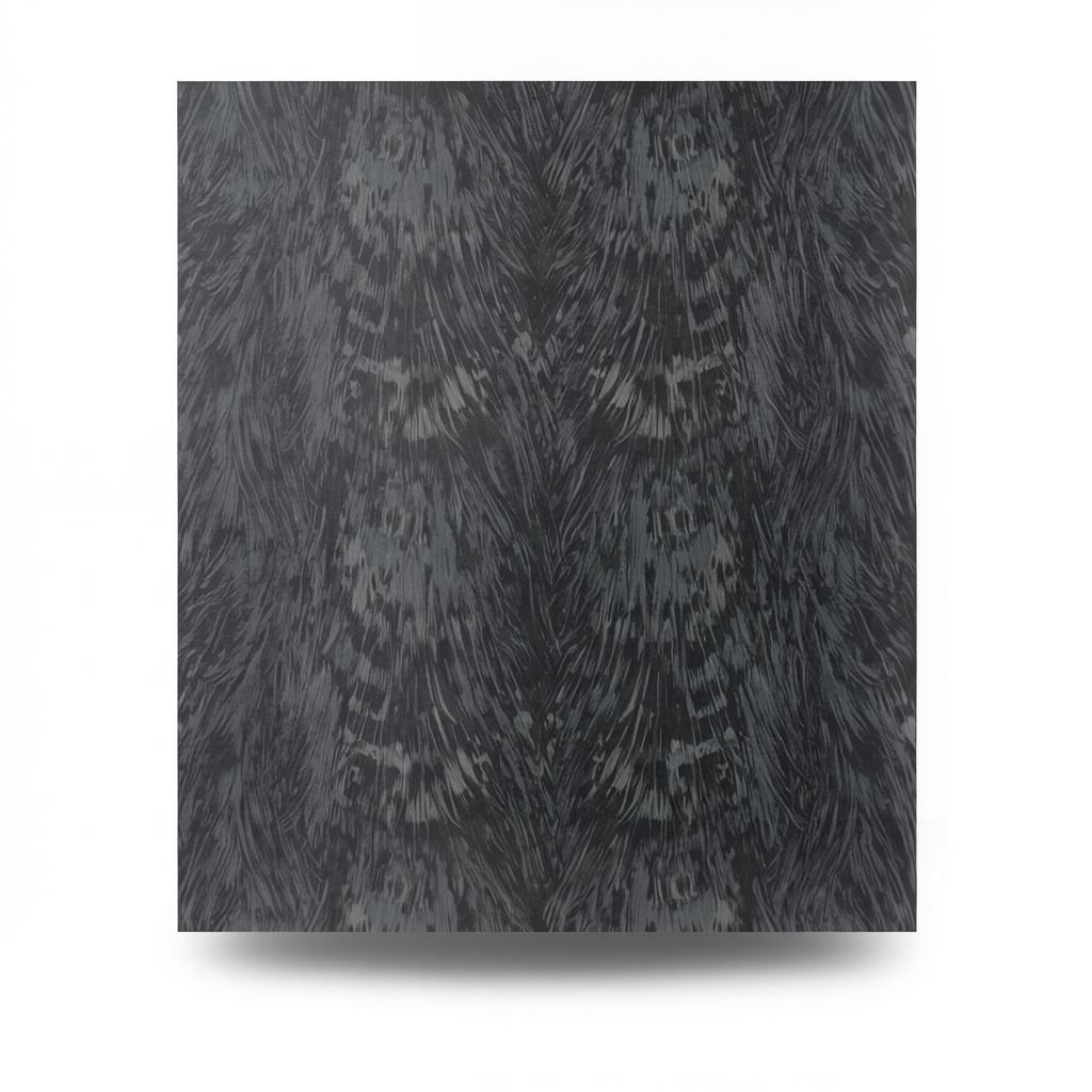 Italian Wallpaper Patterned Design 10mx0.70m Dark Gray