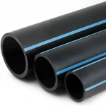 أنابيب HDPE الوطني لشبكات المياه الغير مضغوطة  ضغط 4 بار قطر خارجي 225 مم سمك 4.5 مم لون اسود