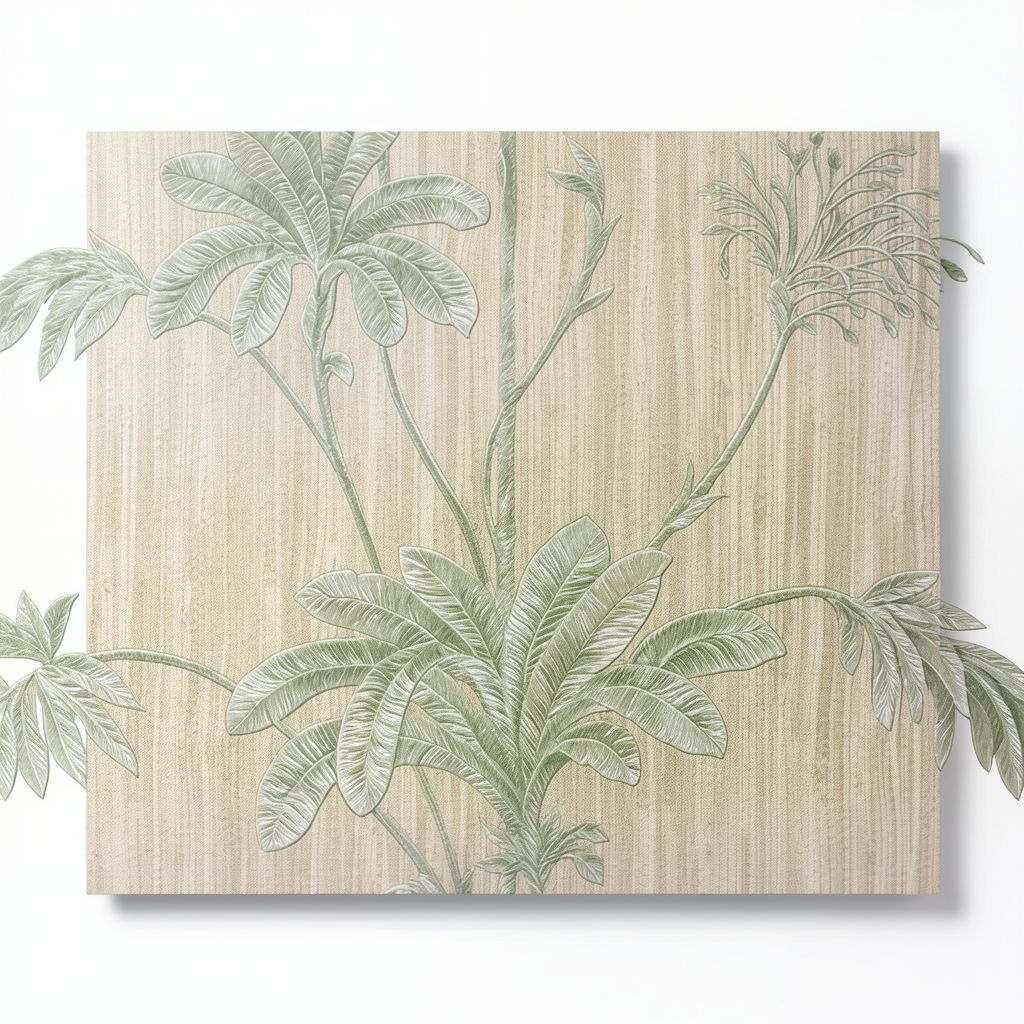 Italian Wall Decoration 10m x 0.53m Beige, Model 21148