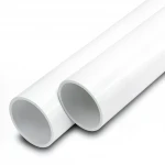 مواسير UPVC الوطني ضغط 10 بار  قطر خارجي 355 مم سمك 13.6 مم لون أبيض