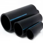 أنابيب HDPE الوطني لشبكات المياه الغير مضغوطة  ضغط 4 بار قطر خارجي 630 مم سمك 12.4 مم لون اسود
