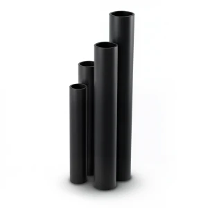 أنابيب HDPE الجودة ضغط 20 بار قطر خارجي 315 مم سمك 52.3 مم لون أسود