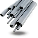 UPVC Pipes Size 1 Inch Thickness 3.38 mm Gray Color EPC 40