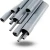 مواسير UPVC مقاس 1 إنش سمك 3.38 مم لون رمادي EPC 40 - Image 1
