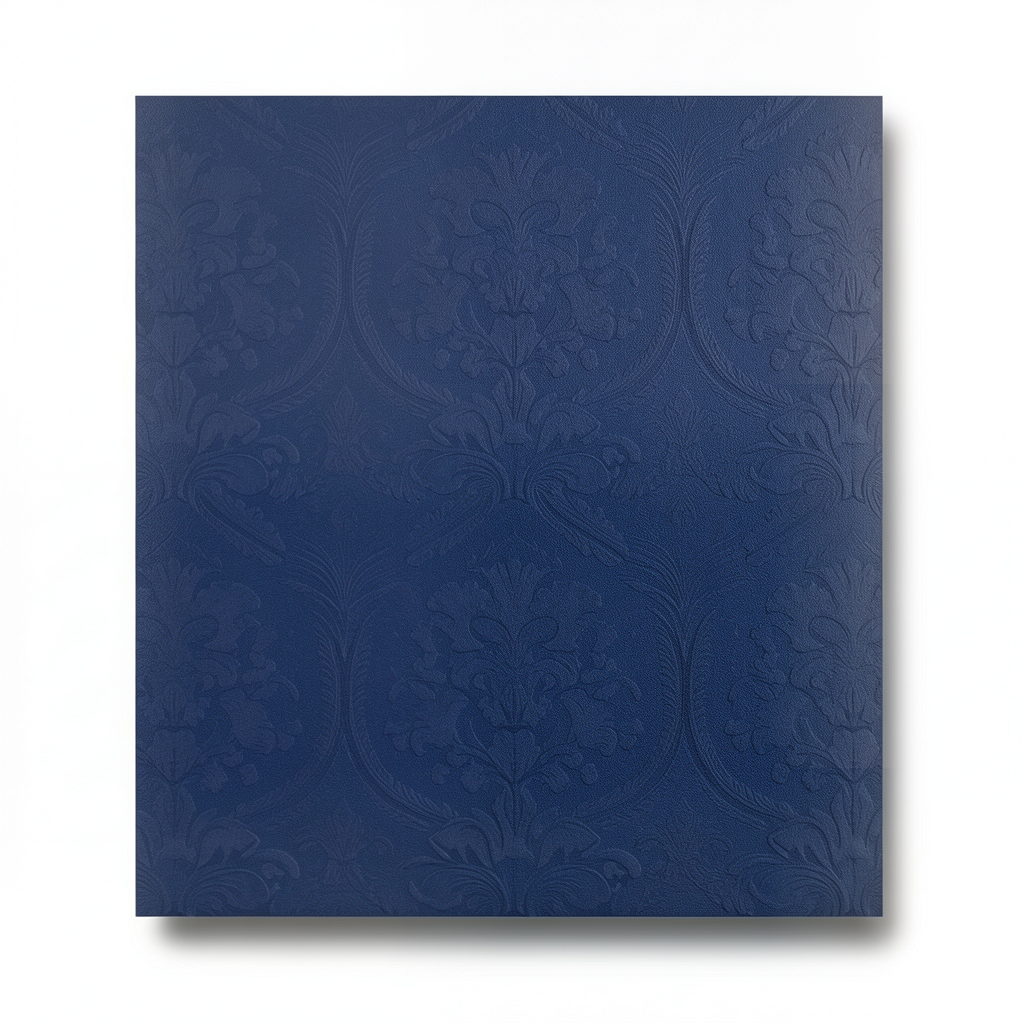Italian Wallpaper 10.05m x 1.06m Dark Blue, Model TCW007TCAIBU0018