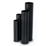 HDPE Pipes 16 Bar Pressure 20 mm Diameter 2.8 mm Thickness Black