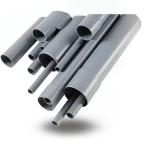 مواسير UPVC EPC 40 مقاس ½ 1 إنش سمك 3.68 مم لون رمادي
