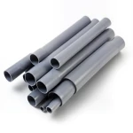 مواسير UPVC مقاس 2 إنش سمك 3.91 مم لون رمادي EPC 40