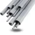 مواسير UPVC EPC 40 مقاس ½ 2 إنش سمك 5.16 مم لون رمادي - Image 1