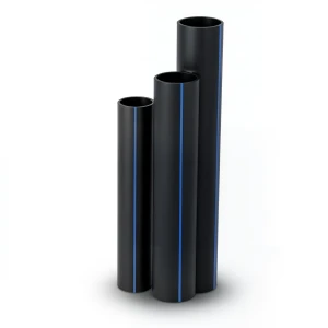 مواسير HDPE ضغط 16 بار قطر خارجي 50 مم سمك 6.9 مم لون أسود