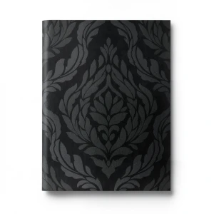 German Wall Covering 10m x 0.53m Black Color, Model 10060-37