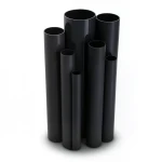 مواسير UPVC ضغط 6 بار قطر خارجي 710 مم سمك 20.7 مم لون أسود