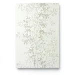 German Leaf Patterned Wall Covering 10m x 0.53m Off White, Model 10047-31