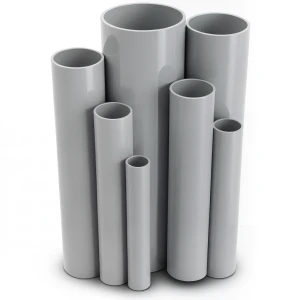 UPVC Pipes Pressure 2.5 Bar Outside Diameter 160 mm Thickness 1.8 mm Gray