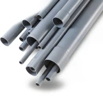 UPVC Pipes 8 Inch Thickness 8.18 mm Gray Color