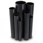 مواسير UPVC ضغط 6 بار قطر خارجي 710 مم سمك 20.7 مم لون أسود