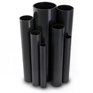 UPVC Pipes Nominal Pressure 6 Bar Outside Diameter 710 mm Thickness 20.7 mm Black