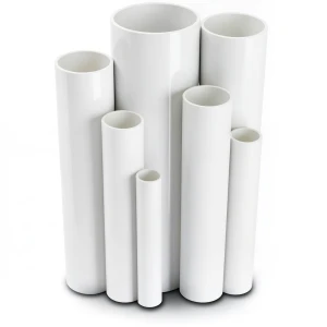UPVC Pipes Nominal Pressure 6 Bar Outside Diameter 160 mm Thickness 4.7 mm White