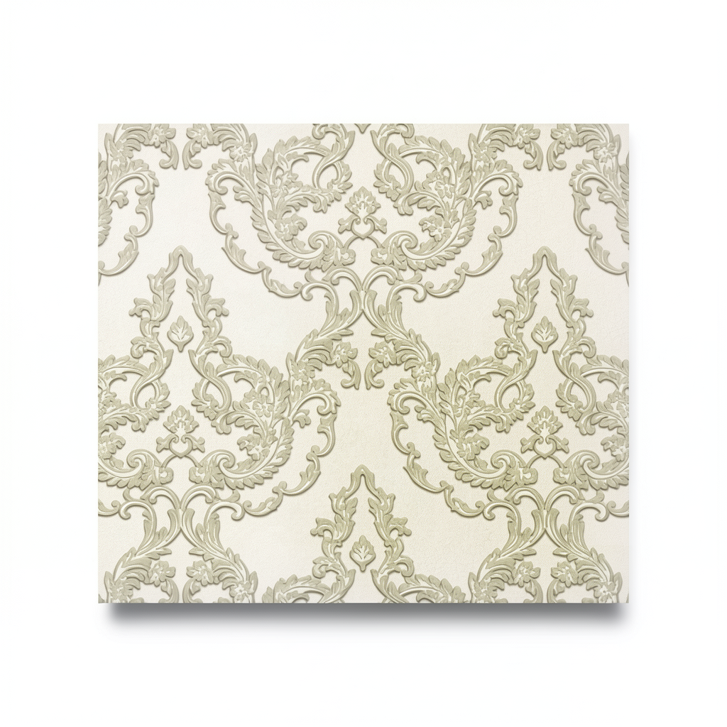 Classic Wallpaper Light Beige, 10m x 1.06m, Model 81805