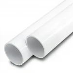 مواسير UPVC الوطني ضغط 10 بار  قطر خارجي 140 مم سمك 5.4 مم لون أبيض