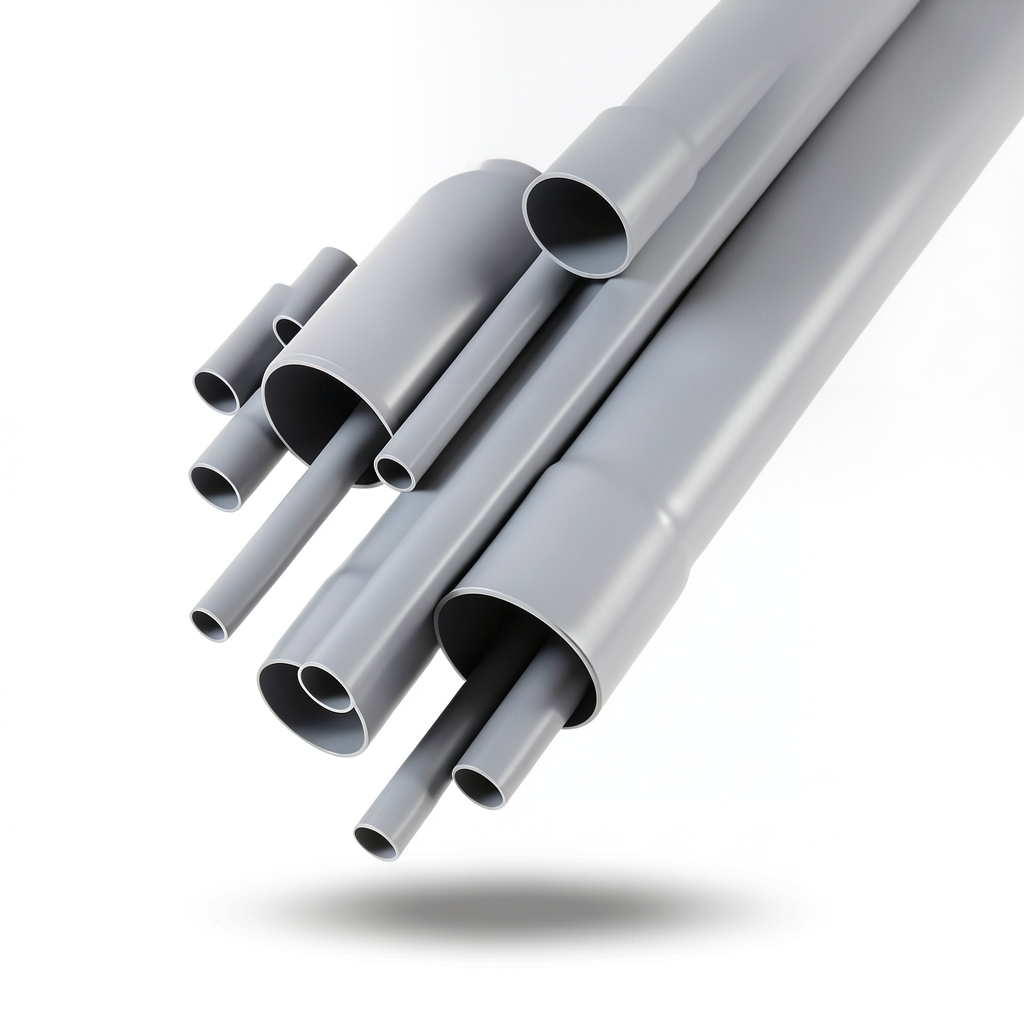 UPVC Pipes EPC 80 Size 2 ½ inch Thickness 7.01 mm Gray
