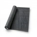 German Wallpaper, Dark Gray Color, Length 10 m, Width 0.53 m, Model 524314