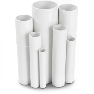 UPVC Pipes Nominal Pressure 6 Bar Outside Diameter 160 mm Thickness 4.7 mm White