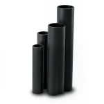HDPE Pipes 16 Bar Pressure 75 mm Diameter 10.3 mm Thickness Black