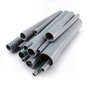 مواسير UPVC مقاس ¾ إنش سمك 2.87 مم لون رمادي