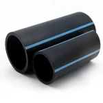مواسير HDPE الوطني لشبكات المياه ذات الضغط العالي  ضغط 6 بار قطر خارجي 50 مم سمك 1.8 مم لون اسود