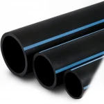 مواسير HDPE الوطني لشبكات المياه ذات الضغط العالي  ضغط 6 بار قطر خارجي 90 مم سمك 2.7 مم لون اسود
